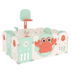 Corral Did&aacute;ctico De Juegos Ocean Verde Menta
